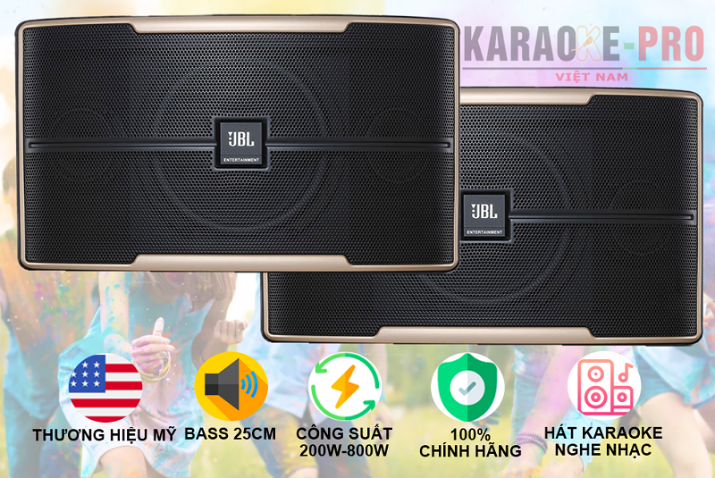 Loa karaoke gia đình JBL Pasion 10 (Bass 25cm)